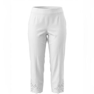 SAKS FIFTH AVENUE WOMENS WHITE PANTS SIZE 14